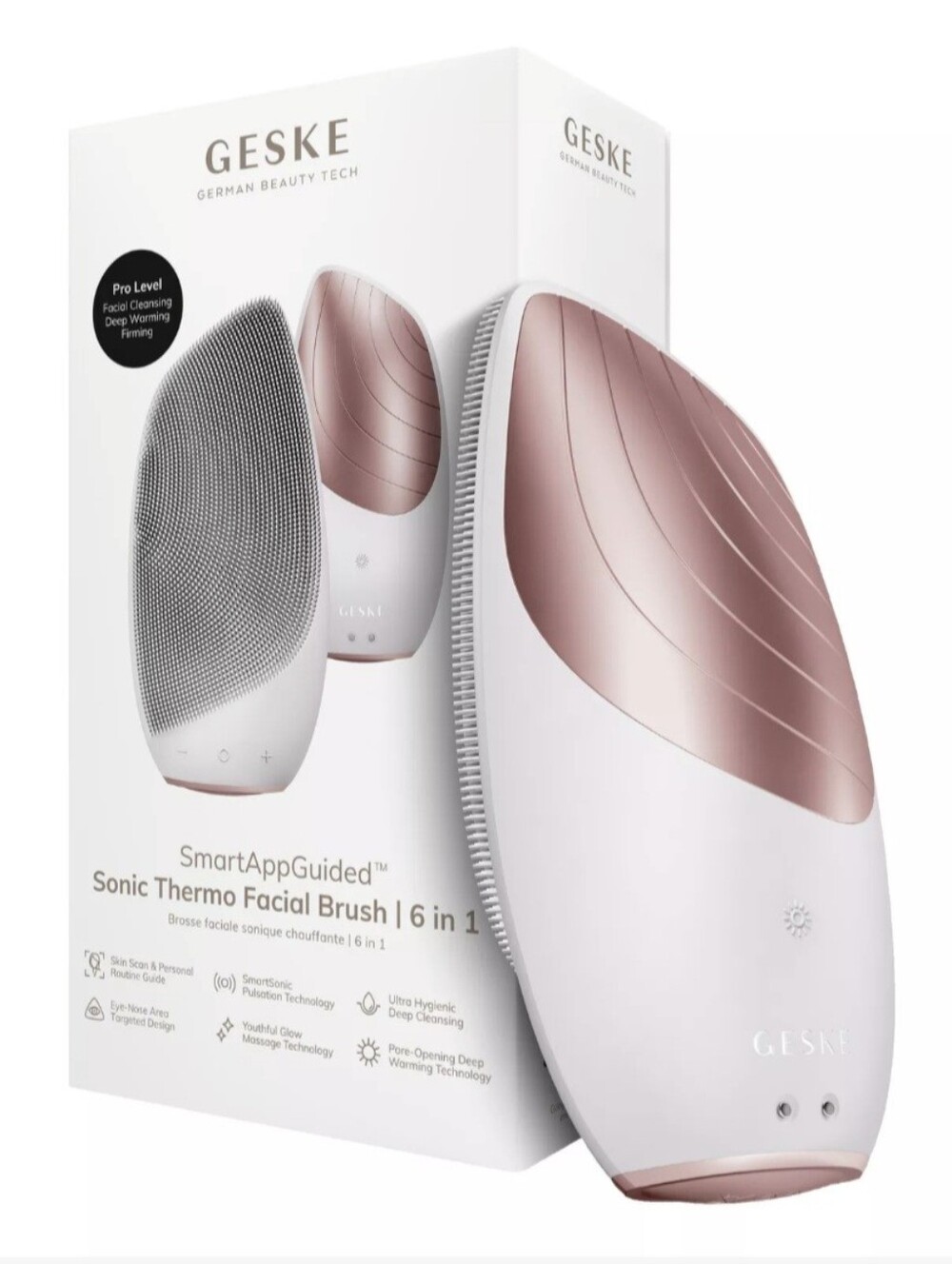 Geske  6 in 1 Therma Facial Cleaning Brush